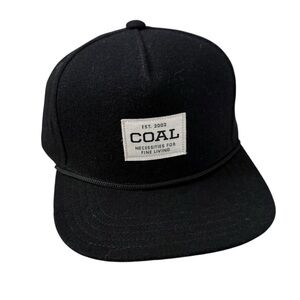 Coal Uniform Cap Black Classic NEW!